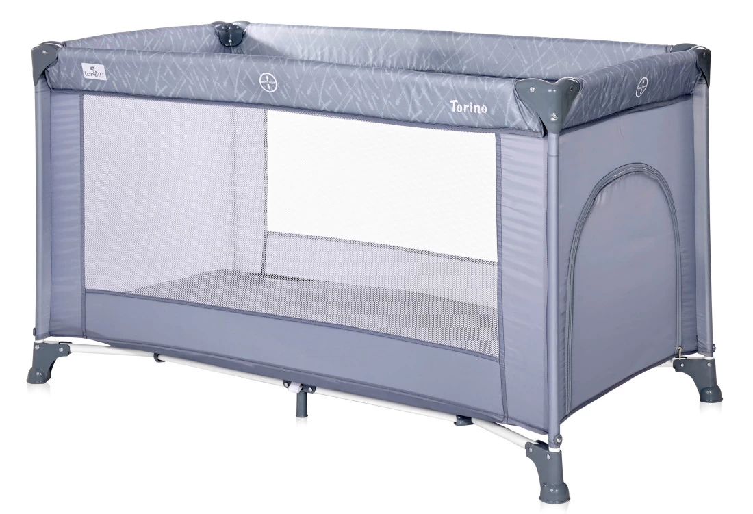 Lorelli Torino Silver Blue Campingbed 1008045-2124 3 Lorelli Torino Silver Blue Campingbed 1008045-2124