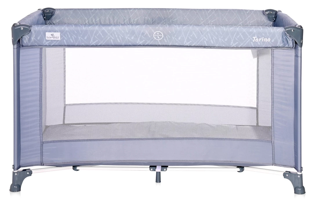 Lorelli Torino Silver Blue Campingbed 1008045-2124 4 Lorelli Torino Silver Blue Campingbed 1008045-2124 - Afbeelding 2