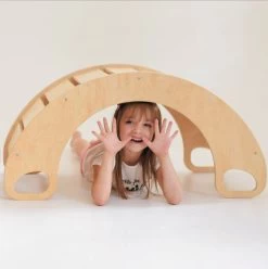 Luna Toys Naturel Houten Schommelstoel / Rocker LU-36899 -Mini Wereld Verkoop luna toys naturel houten schommelstoel rocker lu 36899 6