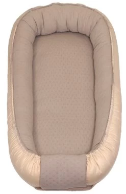 MamaLoes Amy Ajour Nougat Omkeerbaar XXL Babynest 85391 -Mini Wereld Verkoop mamaloes amy ajour nougat omkeerbaar xxl babynest 85391 5