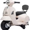 Eco Toys White Elektrische Vespa Scooter H1