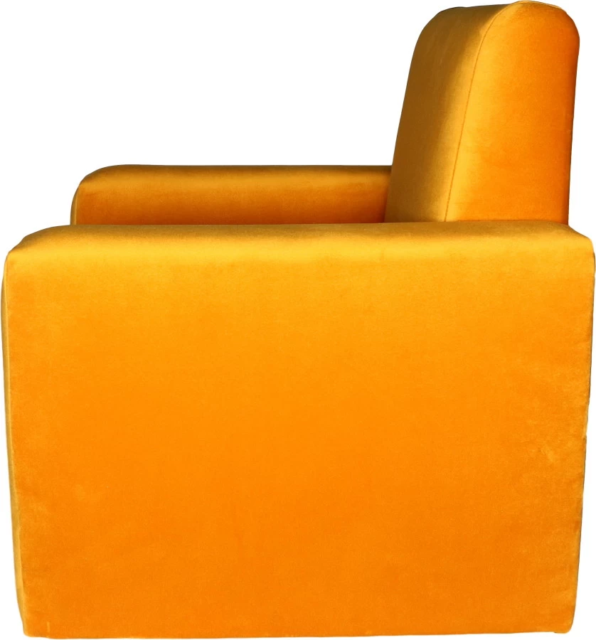Ding Jamie Velvet Okergeel Kinderfauteuil DI-34201 5 Ding Jamie Velvet Okergeel Kinderfauteuil DI-34201 - Afbeelding 3