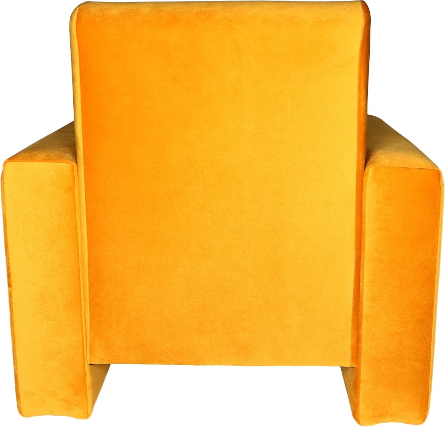 Ding Jamie Velvet Okergeel Kinderfauteuil DI-34201 6 Ding Jamie Velvet Okergeel Kinderfauteuil DI-34201 - Afbeelding 4
