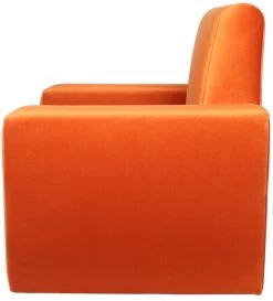 Ding Jamie Velvet Sienna Kinderfauteuil DI-34202 -Mini Wereld Verkoop mamaloes kinderfauteuil velvet oranje 02k