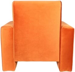 Ding Jamie Velvet Sienna Kinderfauteuil DI-34202 -Mini Wereld Verkoop mamaloes kinderfauteuil velvet oranje 03k