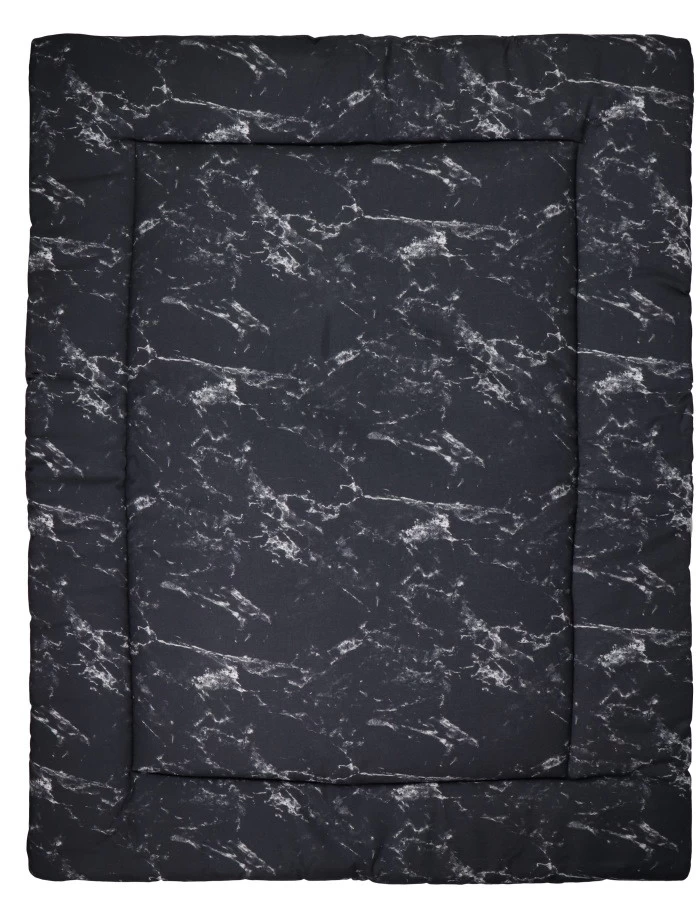 MamaLoes Marmer Zwart 80 X 100 Cm Boxkleed ML020226