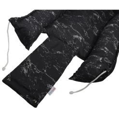 MamaLoes Marmer Zwart Babynest -Mini Wereld Verkoop mamaloes marmer zwart babynest 4 1