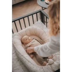 MamaLoes Berry Branch Omkeerbaar Babynest ML3061 -Mini Wereld Verkoop mamaloes stippen omkeerbaar babynest ml020107 11 1