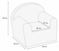 Albero Mio Velvet Grijs Kinderfauteuil -Mini Wereld Verkoop mamaloes velvet grijs kinderfauteuil 5