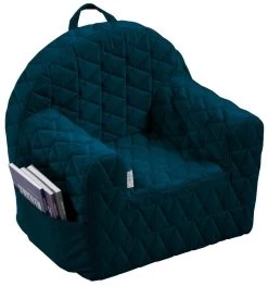 Albero Mio Velvet Navy Kinderfauteuil