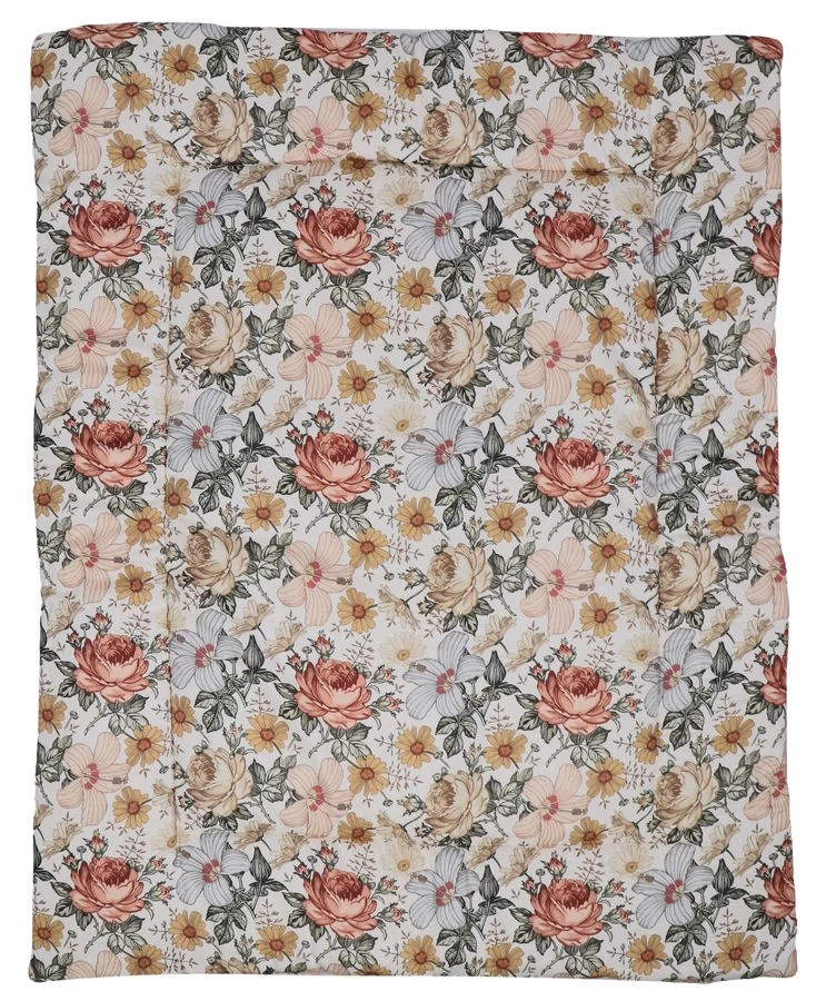 MamaLoes Vintage Bloemen 80 X 100 Cm Omkeerbaar Boxkleed ML020248