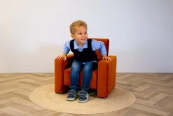 Ding Jamie Velvet Sienna Kinderfauteuil DI-34202 -Mini Wereld Verkoop mamaloesding jamie