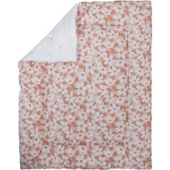 MamaLoes Nougat Bloemen 80 X 100 Cm Omkeerbaar Boxkleed ML020233