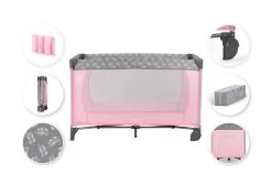 Momi Belove Pink Campingbed LOZE00016 -Mini Wereld Verkoop momi belove pink campingbed loze00016 8