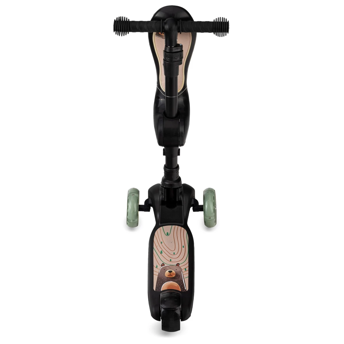 Momi Kiuru Black 2-in-1 Step/Loopfiets HUBA00035 8 Momi Kiuru Black 2-in-1 Step/Loopfiets HUBA00035 - Afbeelding 6