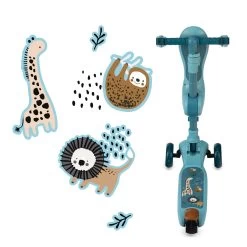 Momi Kiuru Blue 2-in-1 Step/Loopfiets HUBA00036 -Mini Wereld Verkoop momi kiuru blue 2 in 1 step loopfiets huba00034 8