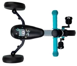 Momi Loris Grey/Turquoise 4-in-1 Ride-On Loopfiets ROBI00041 -Mini Wereld Verkoop momi loris grey turquoise 4 in 1 ride on loopfiets robi00041 4