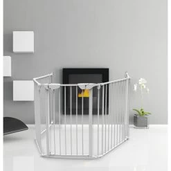 Noma Wit 5-Delige Kamerverdeler En Traphek Veiligheidshek 94047 -Mini Wereld Verkoop noma wit 5 delige kamerverdeler en traphek veiligheidshek 94047