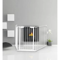 Noma Wit 5-Delige Kamerverdeler En Traphek Veiligheidshek 94047 -Mini Wereld Verkoop noma wit 5 delige kamerverdeler en traphek veiligheidshek 94047 1