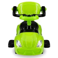 QKids Lolo Lime Green 2-in-1 Ride-on Loopauto QKIDS00007 -Mini Wereld Verkoop qkids lolo lime green 2 in 1 ride on loopauto qkids00007 5
