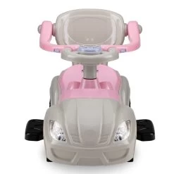 QKids Lolo Pink 2-in-1 Ride-on Loopauto QKIDS00006 -Mini Wereld Verkoop qkids lolo pink 2 in 1 ride on loopauto qkids00006 5