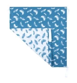Sevibaby Blue Feathers Baby Hangmatje 576-91 -Mini Wereld Verkoop sevibaby blue feathers baby hangmatje 3