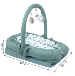 Sevibaby Green Reflux Multifunctioneel Draagbaar Babynest 275-92 -Mini Wereld Verkoop sevibaby green reflux multifunctioneel draagbaar babynest 275 92 5