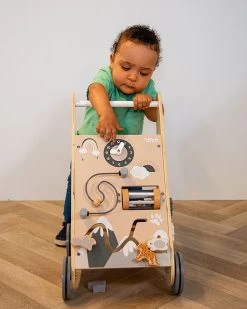 Tryco Nature Houten Activiteiten Loopwagen TR-353003 -Mini Wereld Verkoop tr 353003 tryco wooden baby walker new 07 1920x1920
