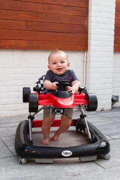 Tryco F1 Racer Black 2-in-1 Loopstoel En Loopwagen TR-362703 -Mini Wereld Verkoop tr 362702 03 1 1