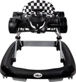 Tryco F1 Racer Black 2-in-1 Loopstoel En Loopwagen TR-362703 -Mini Wereld Verkoop tr 362703 tryco f1 racer black 2 in 1 walker 04