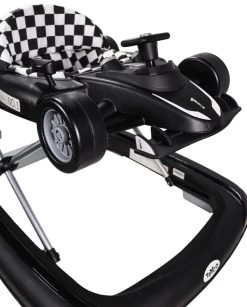 Tryco F1 Racer Black 2-in-1 Loopstoel En Loopwagen TR-362703 -Mini Wereld Verkoop tr 362703 tryco f1 racer black 2 in 1 walker 08