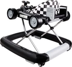 Tryco F1 Racer Black 2-in-1 Loopstoel En Loopwagen TR-362703 -Mini Wereld Verkoop tr 362703 tryco f1 racer black 2 in 1 walker 10