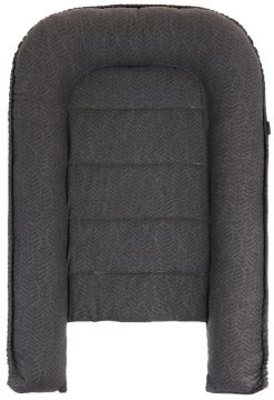 Zaffiro Graphite Leaves Babynest 0985 -Mini Wereld Verkoop zaffiro graphite leaves babynest 0985 4