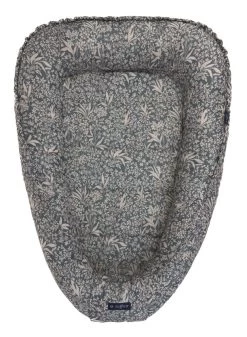 Zaffiro Organic Grey Katoen Babynest